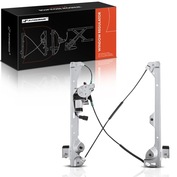 2007-2014 GMC Yukon XL 1500 1-Pc Power Window Regulator and Motor Assembly Rear Right Passenger Side Electric with Motor A-Premium APWR0317