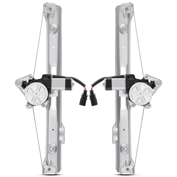 2 Pcs Rear Power Window Regulator with Motor for BMW E46 325i 328i 330i 1999-2005