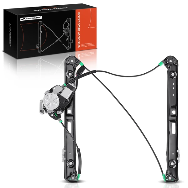 2001-2005 BMW 325i 1-Pc Power Window Regulator and Motor Assembly Front Right Passenger Side Electric with Motor A-Premium WR0122