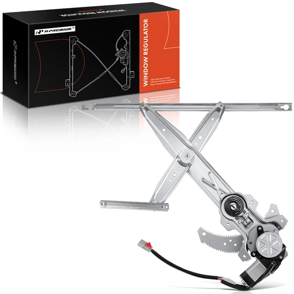 Front Passenger Power Window Motor & Regulator Assembly for Honda Accord 1998-2002