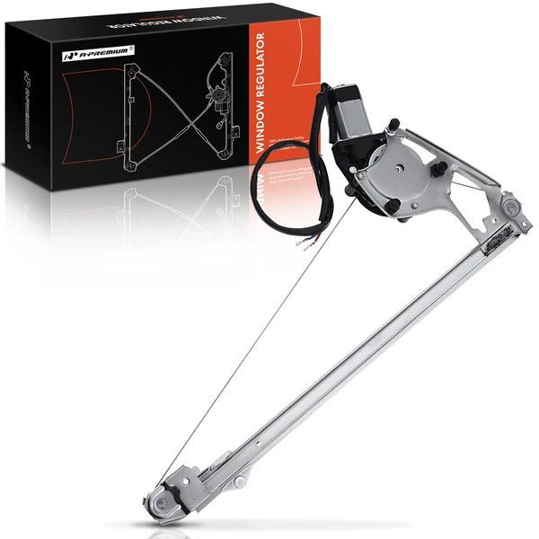 1987 Mercedes-Benz 300D 1-Pc Power Window Regulator and Motor Assembly Rear Left Driver Side Electric with Motor A-Premium APWR1959