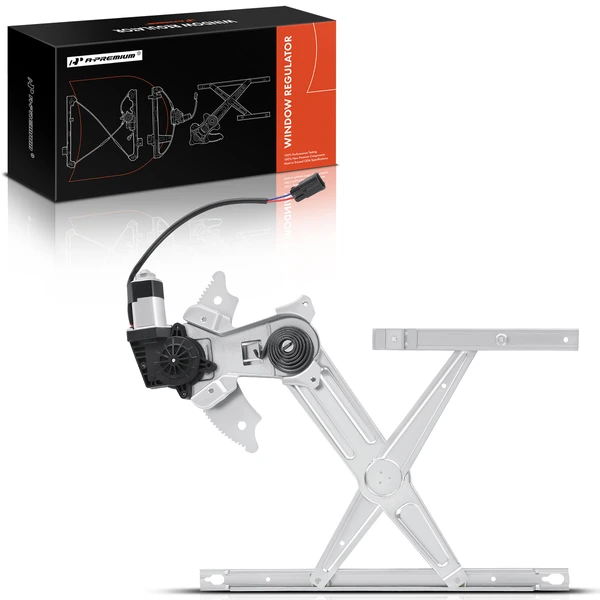 2008-2010 Dodge Ram 4500 1-Pc Power Window Regulator and Motor Assembly Front Right Passenger Side Electric with Motor A-Premium APWR0196