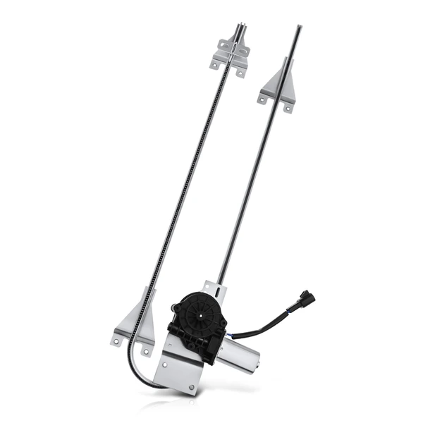 2003-2005 Peterbilt 379 1-Pc Power Window Regulator and Motor Assembly Front Left Driver Side Electric with Motor A-Premium APWR1139