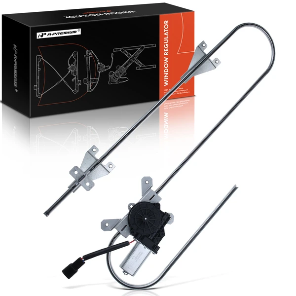 2019 Kenworth W990 1-Pc Power Window Regulator and Motor Assembly Front Left Driver Side Electric with Motor A-Premium APWR1141