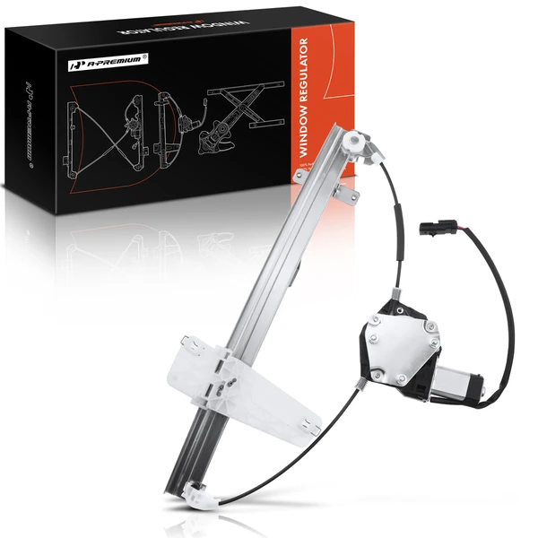 1999-2000 Jeep Grand Cherokee 1-Pc Power Window Regulator and Motor Assembly Front Right Passenger Side Electric with Motor A-Premium APWR1975