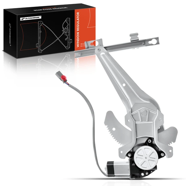 1996-2000 Honda Civic 1-Pc Power Window Regulator and Motor Assembly Rear Left Driver Side Electric with Motor A-Premium APWR0560