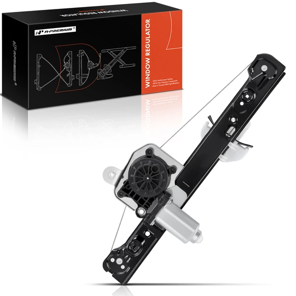 Rear Passenger Power Window Motor & Regulator Assembly for Ford Focus 2000-2007