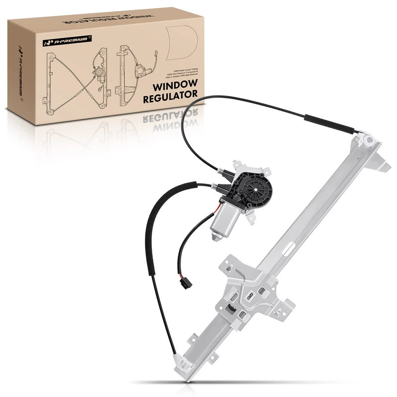2008 Ford E-250 1-Pc Power Window Regulator and Motor Assembly Front Right Passenger Side Electric with Motor A-Premium APWR0099