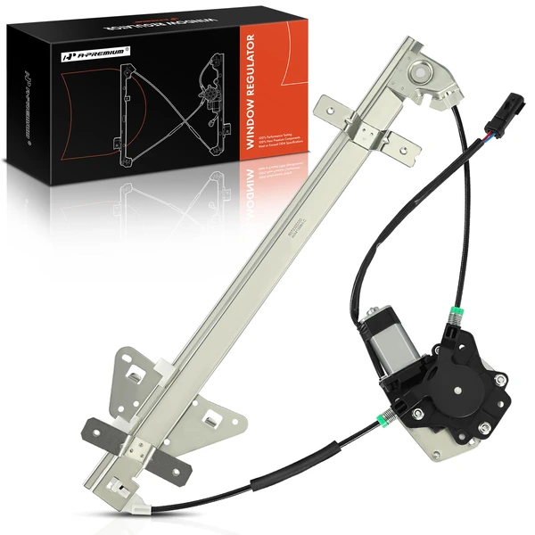 1998-2003 Dodge Durango 1-Pc Power Window Regulator and Motor Assembly Rear Left Driver Side Electric with Motor A-Premium APWR1825