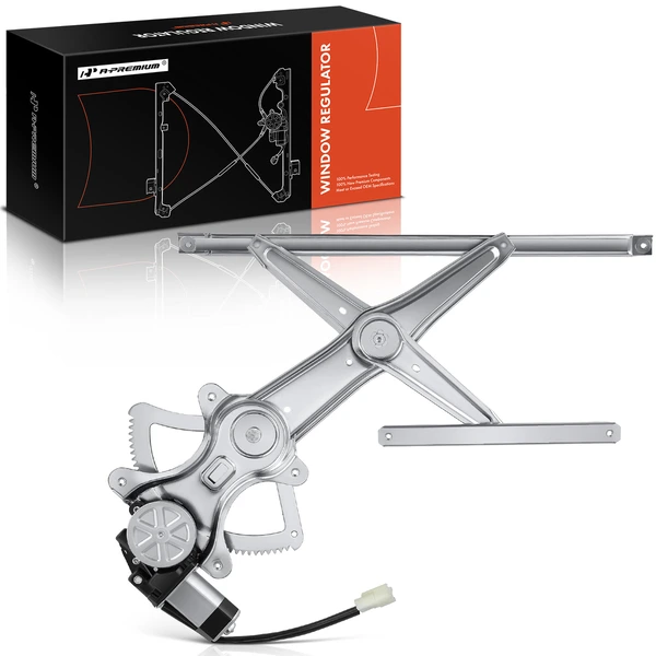 2003-2008 Toyota Corolla 1-Pc Power Window Regulator and Motor Assembly Front Left Driver Side Electric with Motor A-Premium APWR0366