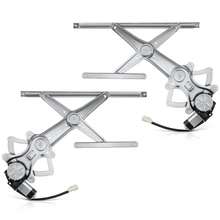 2003-2008 Toyota Corolla 2pc Window Regulator and Motor Kit Front Driver & Passenger Electric with Motor A-Premium APWR0958