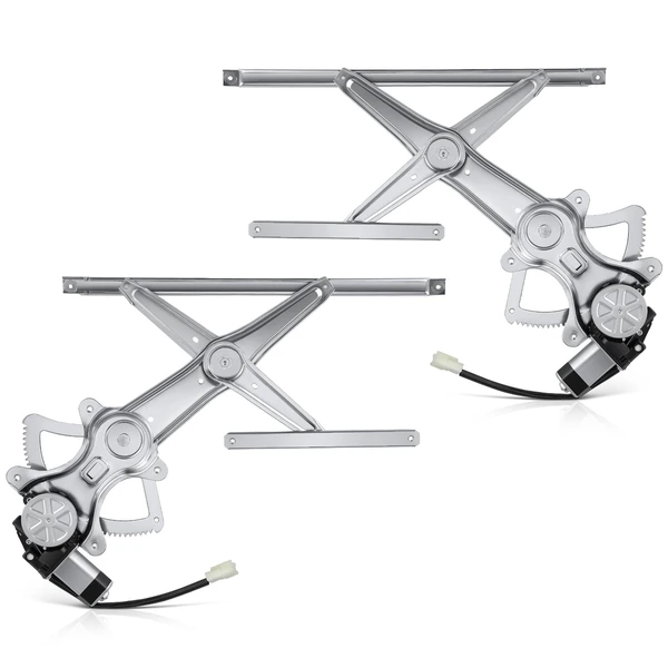 2 Pcs Front Power Window Regulator with Motor for Toyota Corolla 2003-2008