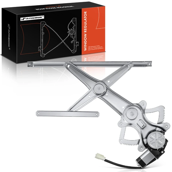 2003-2008 Toyota Corolla 1-Pc Power Window Regulator and Motor Assembly Front Right Passenger Side Electric with Motor A-Premium APWR0367