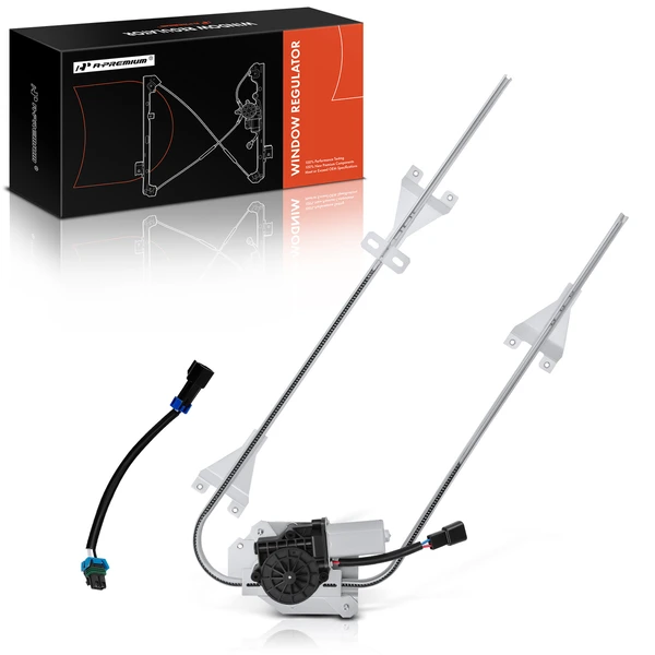 2000-2007 International Harvester 5900i 1-Pc Power Window Regulator and Motor Assembly Front Left Driver Side Electric with Motor A-Premium APWR1134