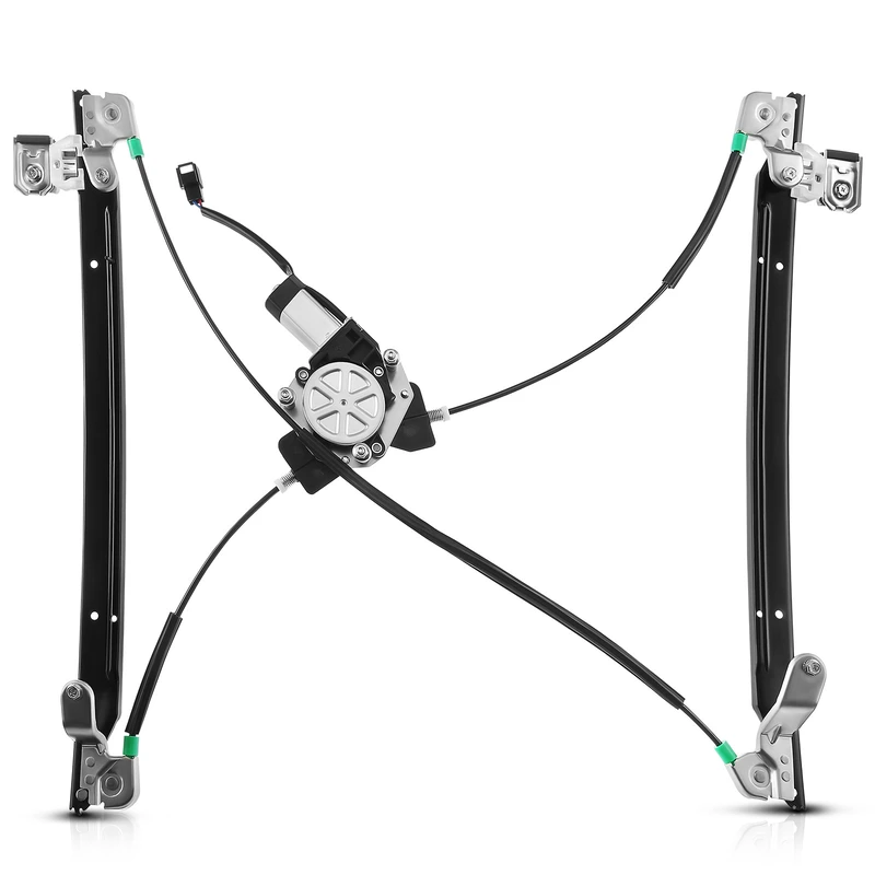 2006 Dodge Caravan 1-Pc Power Window Regulator and Motor Assembly Front Right Passenger Side Electric with Motor A-Premium APWR0371