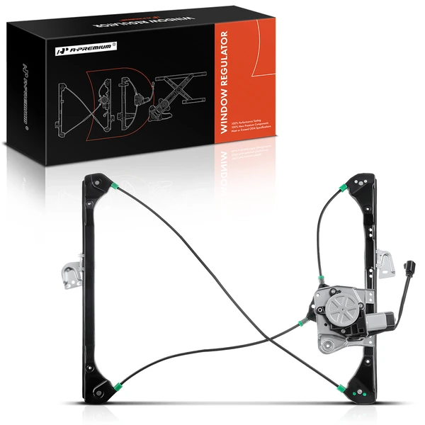 1999-2005 Pontiac Grand Am 1-Pc Power Window Regulator and Motor Assembly Front Right Passenger Side Electric with Motor A-Premium APWR0378