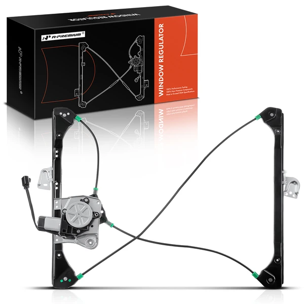 1999-2005 Pontiac Grand Am 1-Pc Power Window Regulator and Motor Assembly Front Left Driver Side Electric with Motor A-Premium APWR0379