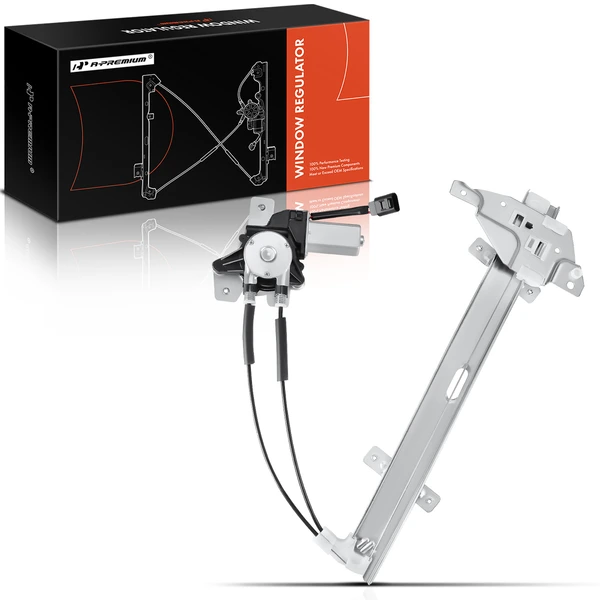 1997-2003 Pontiac Grand Prix 1-Pc Power Window Regulator and Motor Assembly Front Right Passenger Side Electric with Motor A-Premium APWR1052