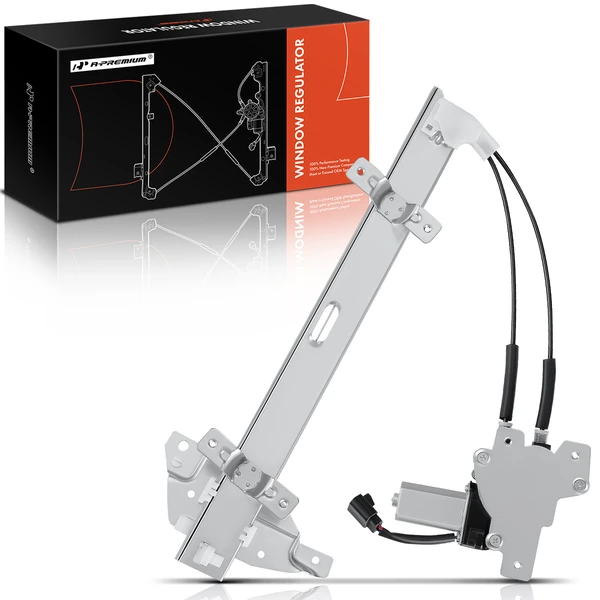 1997-2003 Pontiac Grand Prix 1-Pc Power Window Regulator and Motor Assembly Front Left Driver Side Electric with Motor A-Premium APWR1053