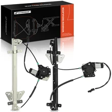 2000-2004 Dodge Dakota 2pc Power Window Regulator Front & Rear Driver with Motor A-Premium APWR3853