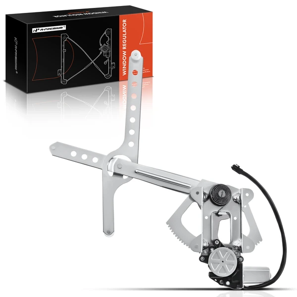 1998-1999 GMC C2500 Suburban 1-Pc Power Window Regulator and Motor Assembly Front Left Driver Side Electric with Motor A-Premium APWR0383