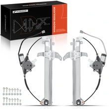 1993-1997 Lincoln Town Car 2pc Window Regulator and Motor Kit Front Driver & Passenger Electric with Motor A-Premium APWR1543