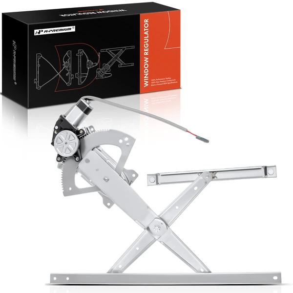 1991-1994 Mazda Navajo 1-Pc Power Window Regulator and Motor Assembly Front Right Passenger Side Electric with Motor A-Premium APWR1678