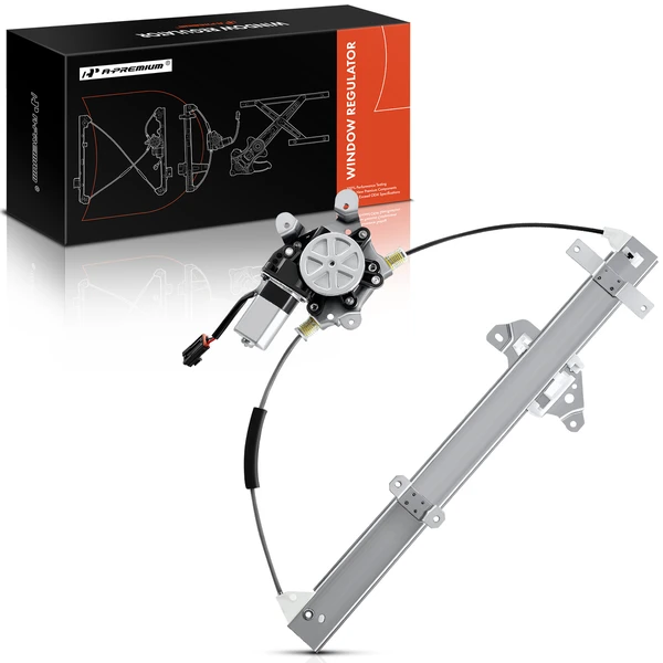 2000-2004 Nissan Xterra 1-Pc Power Window Regulator and Motor Assembly Front Left Driver Side Electric with Motor A-Premium APWR0616