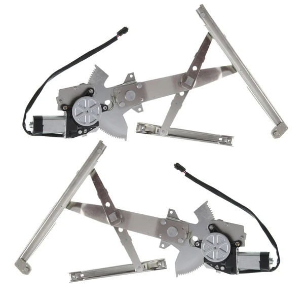 1992-1998 Pontiac Grand Am 2-Pc Window Regulator and Motor Kit Front Driver & Passenger Electric with Motor A-Premium APWR1087