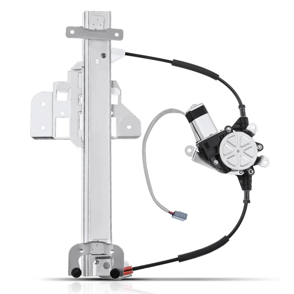 1995-1997 Lincoln Town Car 1-Pc Power Window Regulator and Motor Assembly Rear Right Passenger Side Electric with Motor A-Premium APWR1379