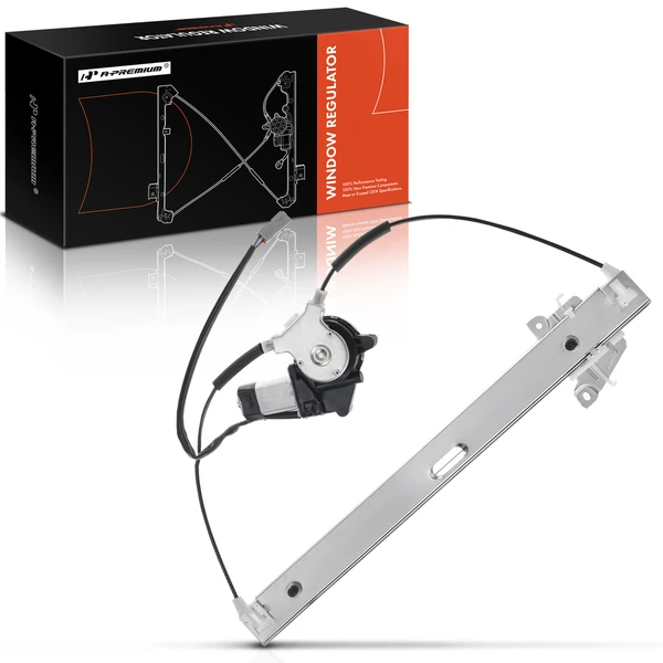 2001-2007 Ford Escape 1-Pc Power Window Regulator and Motor Assembly Front Left Driver Side Electric with Motor A-Premium APWR0316