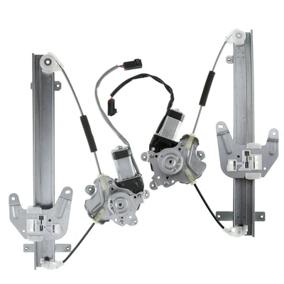 2 Pcs Rear Power Window Regulator with Motor