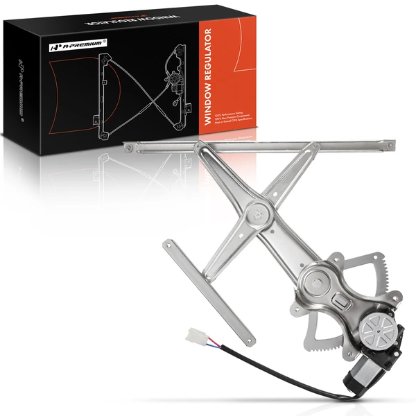 2005-2015 Toyota Tacoma 1-Pc Power Window Regulator and Motor Assembly Front or Rear Passenger Electric with Motor A-Premium APWR1051