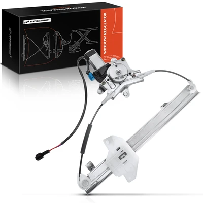 1996-2000 Hyundai Elantra 1pc Power Window Regulator and Motor Assembly Rear Right Passenger Side Electric with Motor A-Premium APWR2526