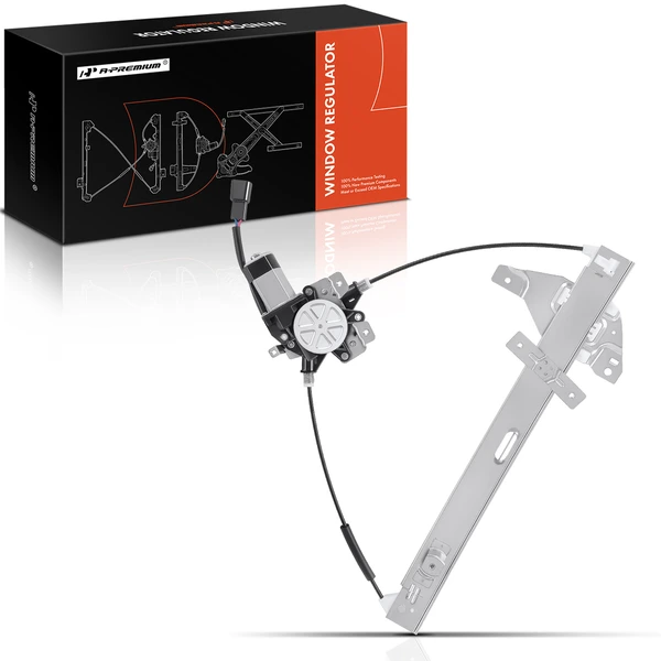 2000-2005 Chevrolet Impala 1-Pc Power Window Regulator and Motor Assembly Front Left Driver Side Electric with Motor A-Premium APWR0100