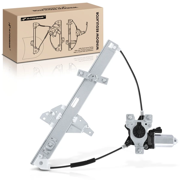 2000-2005 Chevrolet Impala 1-Pc Power Window Regulator and Motor Assembly Front Right Passenger Side Electric with Motor A-Premium APWR0102