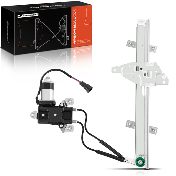 1997-2005 Buick Century 1-Pc Power Window Regulator and Motor Assembly Front Right Passenger Side Electric with Motor A-Premium WR0134