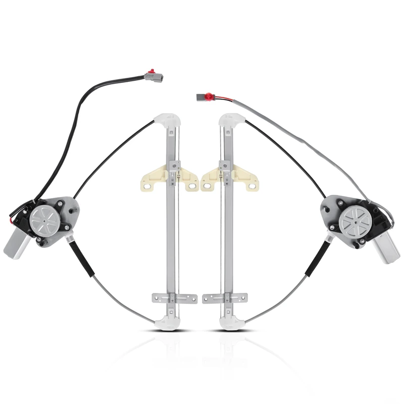 2005 Honda Civic 2-Pc Window Regulator and Motor Kit Rear Driver & Passenger Electric with Motor A-Premium APWR0998