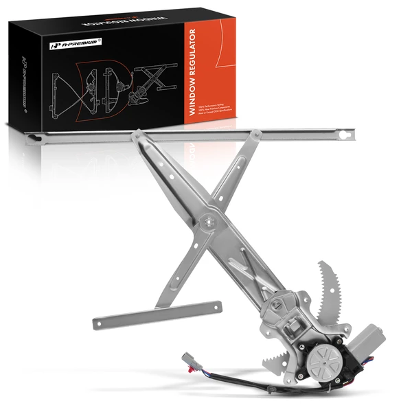 Front Driver Power Window Motor & Regulator Assembly for Honda Civic 1992-1995