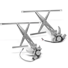 1992-1995 Honda Civic 2pc Window Regulator and Motor Kit Front Driver & Passenger Electric with Motor A-Premium APWR2204