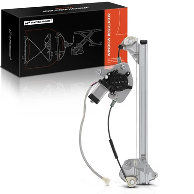 Front Passenger Power Window Regulator with Motor