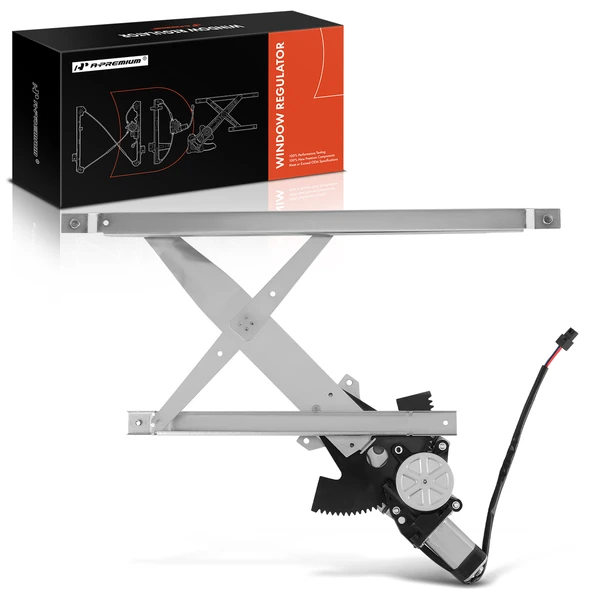 1996-2005 Pontiac Sunfire 1-Pc Power Window Regulator and Motor Assembly Front Left Driver Side Electric with Motor A-Premium APWR1385