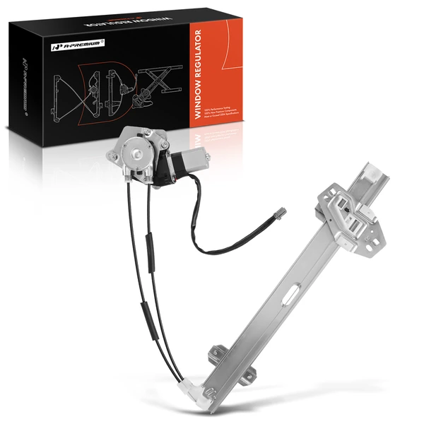 1994-1997 Honda Accord 1-Pc Power Window Regulator and Motor Assembly Front Right Passenger Side Electric with Motor A-Premium APWR0200
