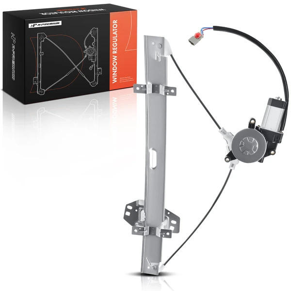 1998-2002 Honda Accord 1-Pc Power Window Regulator and Motor Assembly Front Left Driver Side Electric with Motor A-Premium WR0125