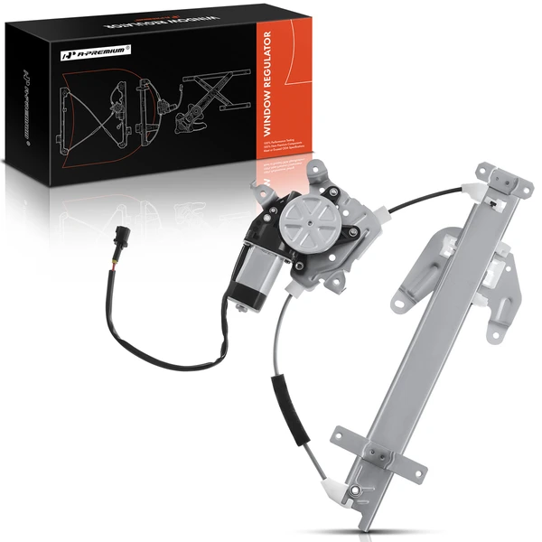 2002-2004 Infiniti I35 1-Pc Power Window Regulator and Motor Assembly Rear Left Driver Side Electric with Motor A-Premium APWR0608