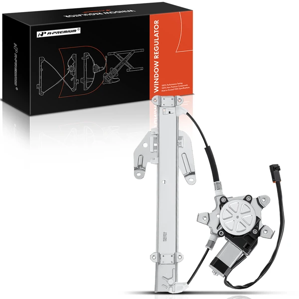 1995-1999 Nissan Maxima 1-Pc Power Window Regulator and Motor Assembly Rear Right Passenger Side Electric with Motor A-Premium APWR0201