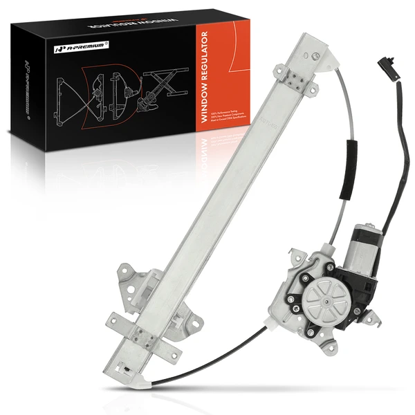 1995-1999 Nissan Maxima 1-Pc Power Window Regulator and Motor Assembly Front Left Driver Side Electric with Motor A-Premium APWR0604