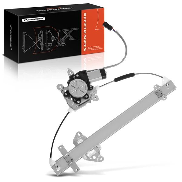 1995-1999 Nissan Maxima 1-Pc Power Window Regulator and Motor Assembly Front Right Passenger Side Electric with Motor A-Premium APWR0605