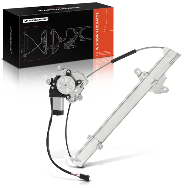 1994-2012 Nissan Tsuru 1-Pc Power Window Regulator and Motor Assembly Front Right Passenger Side Electric with Motor A-Premium APWR1386