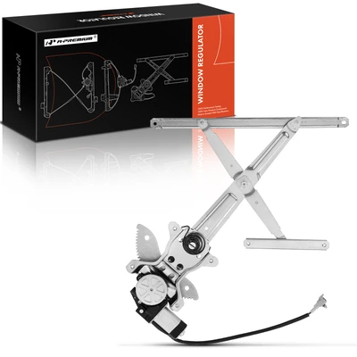 Front Driver Power Window Regulator with Motor